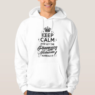 Apotheke Behielt Ruhe und Ließ den Apotheker Hoodie