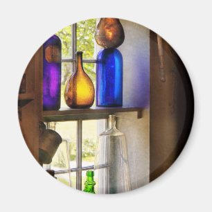 Apotheke - bunte Glaswaren Magnet
