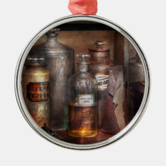 Apotheke - Das ist der Geist Silbernes Ornament