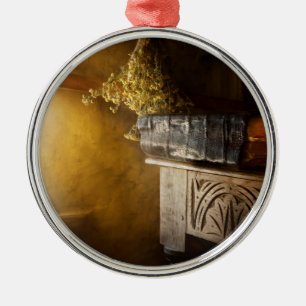 Apotheke - Der Apotheker Silbernes Ornament
