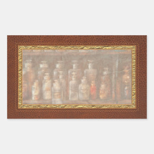 Apotheke - Die Chemie-Sammlung Rechteckiger Aufkleber