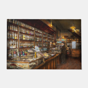 Apotheke - Ein Besuch des Chemiker 1913 Fußmatte