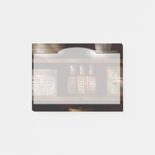 Apotheke - für Ihren ganzen Schmierungsbedarf Post-it Klebezettel (Vorderseite)