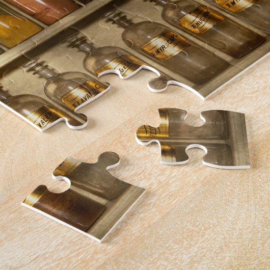 Apotheke - Geschäftsmöbel Puzzle (Seite)