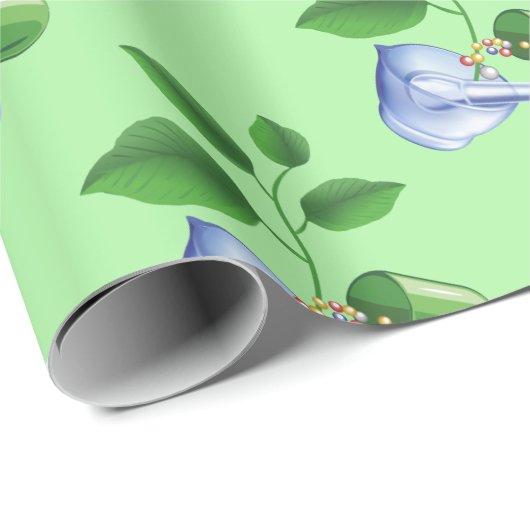 Apotheke Geschenkpapier (Rolleneckpunkt)