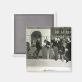 Apotheke, graviert von Delpech Magnet (Vorderseite/Rückseite)