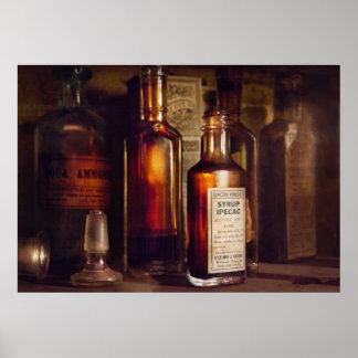 Apotheke - Haushaltsmittel Poster