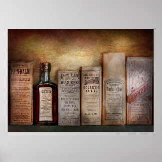 Apotheke - ich habe so viel Schmerzen Poster