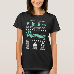 Apotheke Kein Schlaf Kein Problem Medizin Apotheke T-Shirt