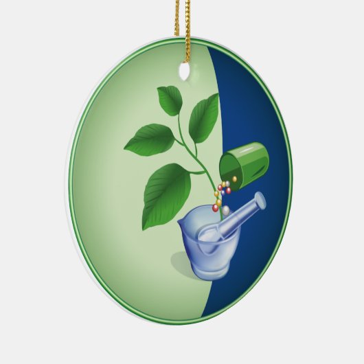 Apotheke Keramikornament (Rechts)