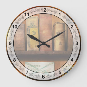 Apotheke - Lieblingsmittel Große Wanduhr
