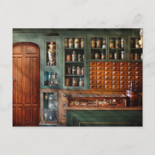 Apotheke - Medizin - Pharmazeutische Mittel Postkarte