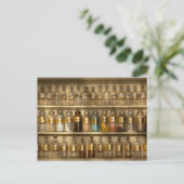 Apotheke - Möbel aus dem Geschäft Postkarte (Stehend Vorderseite)