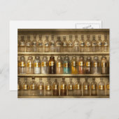 Apotheke - Möbel aus dem Geschäft Postkarte (Vorne/Hinten)