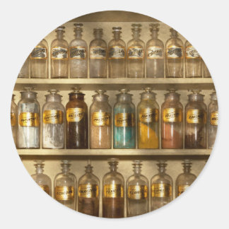 Apotheke - Möbel aus dem Geschäft Runder Aufkleber