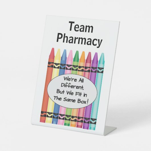 Apotheke oder Techniker Sockelschild (Vorderseite)