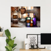 Apotheke - Oleum Rosmarini Poster (Heimbüro)