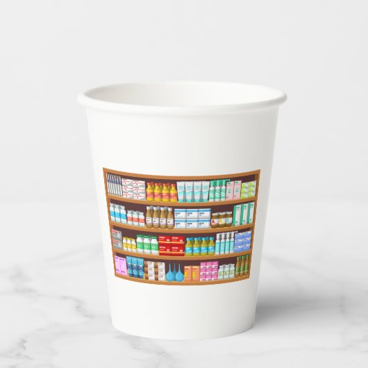 Apotheke Pappbecher (Vorderseite)