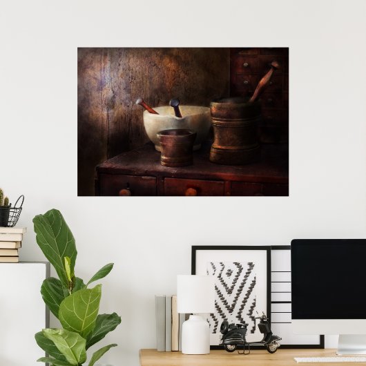 Apotheke - Pick a Pestle Poster (Heimbüro)