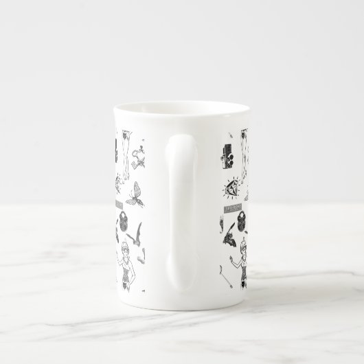 Apotheke Porzellantasse (Rückseite)