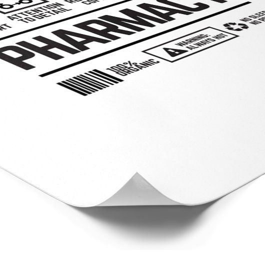 Apotheke Poster (Ecke)