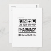 Apotheke Postkarte (Vorne/Hinten)