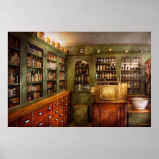 Apotheke - Raum - Die Apotheke Poster
