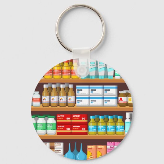Apotheke Schlüsselanhänger (Rückseite)