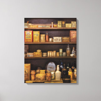 Apotheke - Schnell brauche ich ein Wundermittel Leinwanddruck