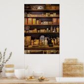 Apotheke - Schnell brauche ich ein Wundermittel Poster (Küche)