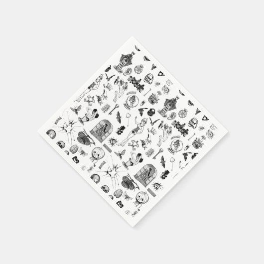 Apotheke Serviette (Ecke)