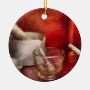 Apotheke - Stampfe - endlose Vielzahl Keramikornament