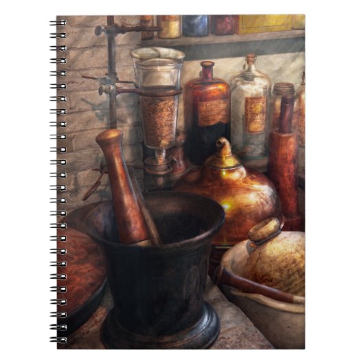 Apotheke - Stampfe - Pharmakologie Notizblock (Vorderseite)