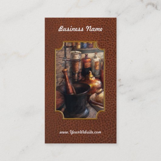 Apotheke - Stampfe - Pharmakologie Visitenkarte (Vorderseite)