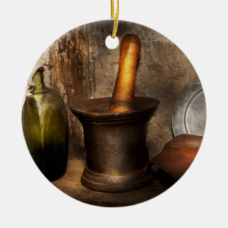 Apotheke - Stampfe - Zuhauseabhilfen Keramikornament