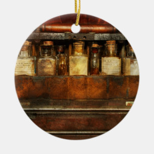 Apotheke - Tierarzt - Reisemedizin für Haustiere Keramik Ornament