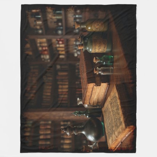 Apotheke Tischtennis Fleecedecke (Vorderseite)