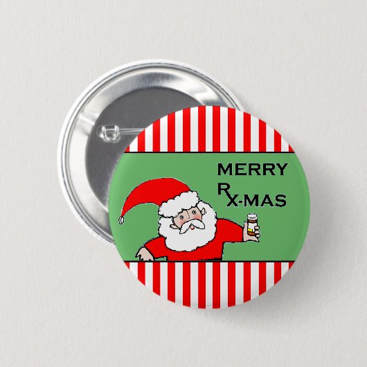 Apotheke Weihnachten Button (Vorne & Hinten)