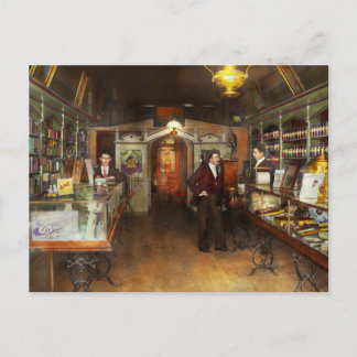 Apotheke - Zauberbücher und Tränke 1913 Postkarte