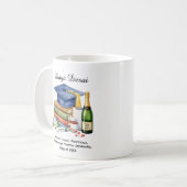 🎓Apotheken-Absolventen-Feier Individueller Name Kaffeetasse (Vorderseite Links)