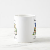 🎓Apotheken-Absolventen-Feier Individueller Name Kaffeetasse (Mittel)