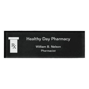 Apotheken-Apotheker Namenschild