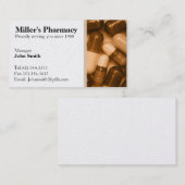 Apotheken-Apotheker-Visitenkarte Visitenkarte (Vorne/Hinten)