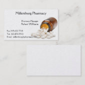 Apotheken-Apotheker-Visitenkarte Visitenkarte (Vorne/Hinten)