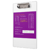 Apotheken-Gleichungs-Klemmbrett Klemmbrett (Links)