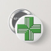 Apotheken-Kreuz Button (Vorne & Hinten)