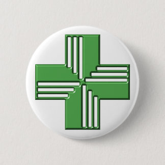 Apotheken-Kreuz Button