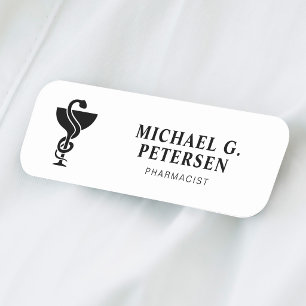 Apotheken-Logo Apotheker medizinisch Namensschild