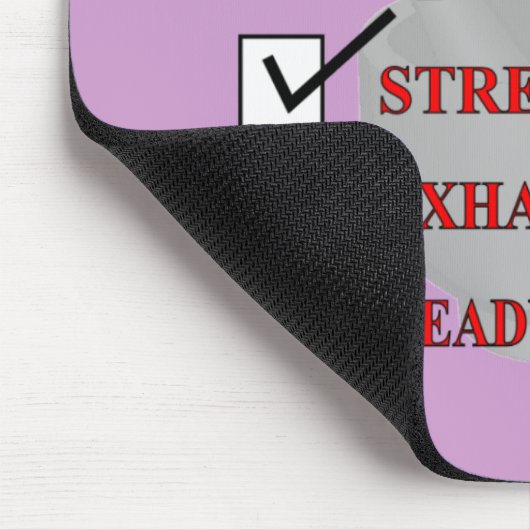 Apotheken-Student "bereiten vor, um zu Mousepad (Ecke)