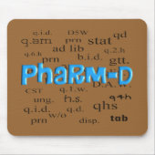 Apotheken-Student Pharm-D Geschenke Mousepad (Vorne)